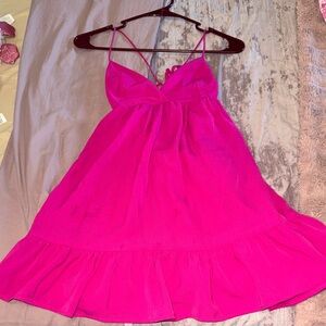 Lucy in the Sky Hot Pink Dress